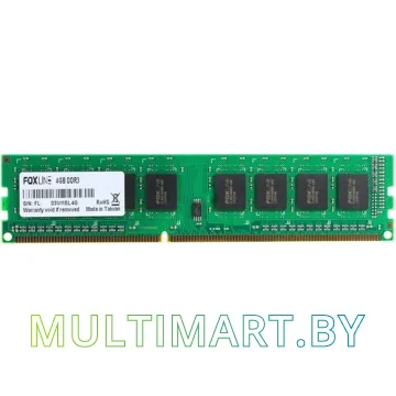 Оперативная память Foxline 2GB DDR3 PC3-10600 (FL1333D3U9S1-2G)